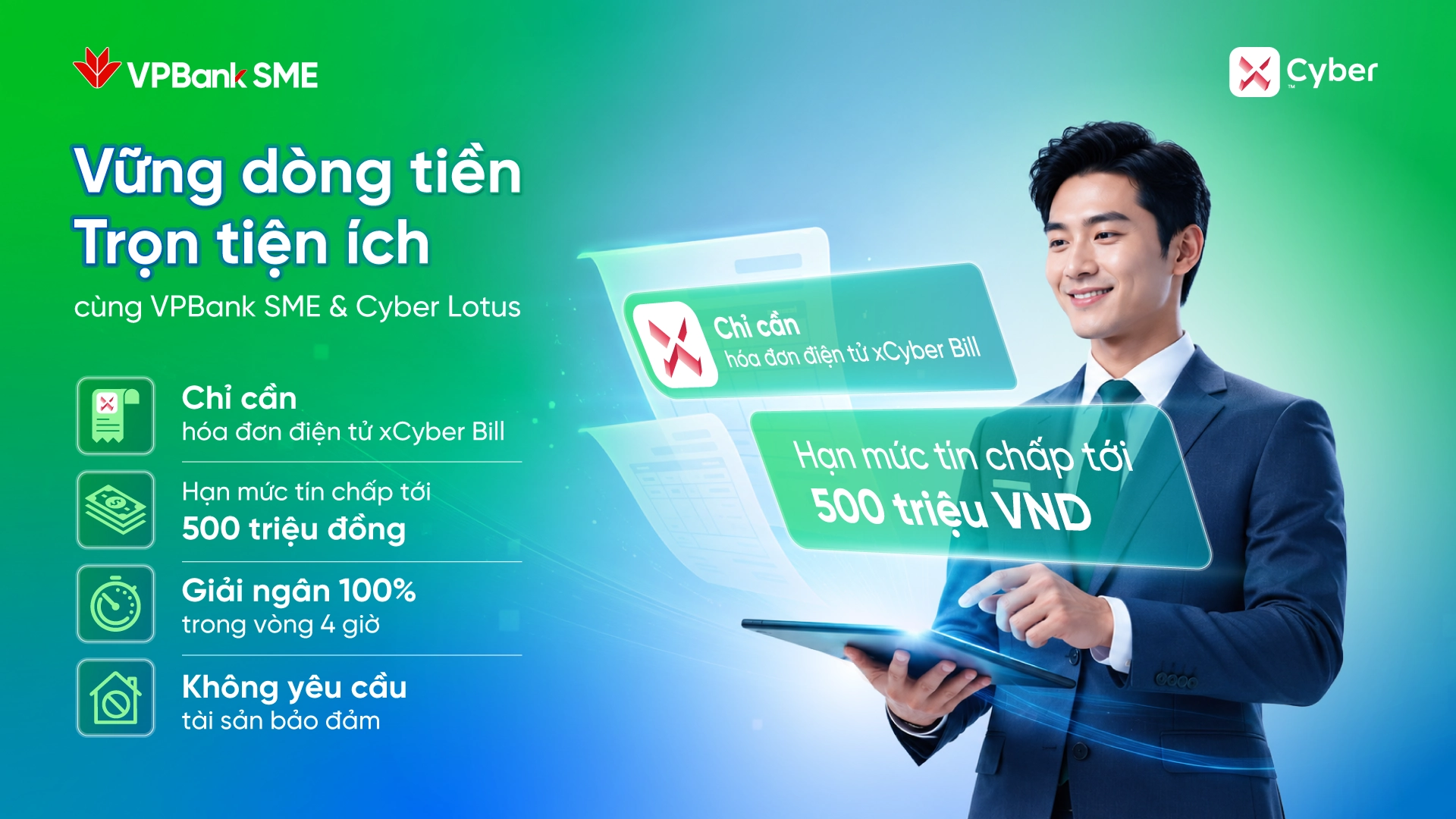 HÓA ĐƠN THÔNG MINH – DÒNG TIỀN CHỦ ĐỘNG